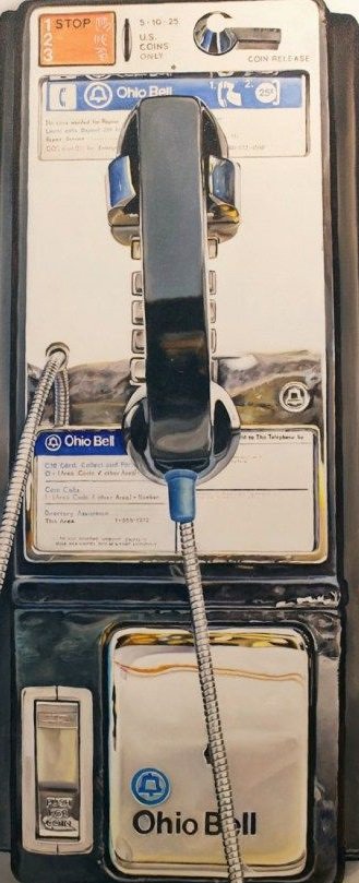 1980s Ohio Bell payphone